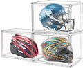 3Pack Extra Large 17.7"X13"X13" Clear Acrylic Organizer Box Display Case, Plastic Holder with Magnetic Door for Figures, Books, Handbags, Purses, Boots