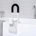 Bathtub Safety Rail: Shower Grab Bar Handle for Seniors, Elderly, and Disabled, Fits 3.1 to 6.7 Inch Tub Walls, Bathroom Safety Bars with Non-Slip Grip, Supports 300 lbs