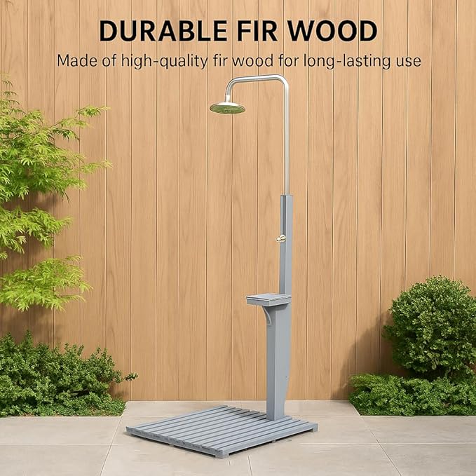 Outdoor Garden Pool Shower with Chassis Board for Outdoor Backyard Poolside Beach Pool Spa