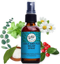 Wild Essentials All Natural Essential Oil Sprays, 2 Ounce, 60ml, Organic Witch Hazel, Aromatherapy, Made in USA