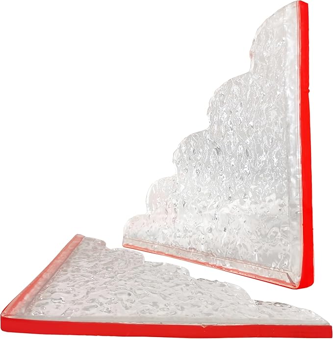 Shower Splash Guard for Tub Corner Splash Guards to Keep Water in Shower Corner Water Guard for Bathtub Bathroom Tub Corner Edge Barrier