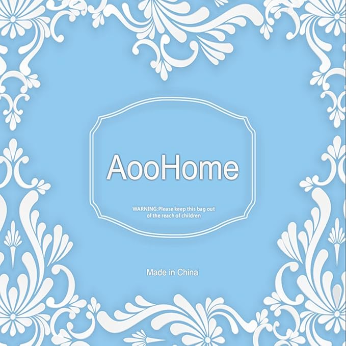 AooHome Waffle Weave Polyester Shower Curtain for Bathroom, Fabric Heavy Duty Standard 72x72 Inch Bathroom Curtain with Hooks, Weighted Hem, Water Repellent, Grey