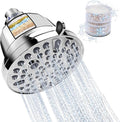 Filtered Shower Head, Water Softener Shower Head with Filter for Hard Water | High Pressure Filtered Head for Healthier Hair Skin Reduce Hair Shedding, Protect Colored Hair, Soothe Dry Skin