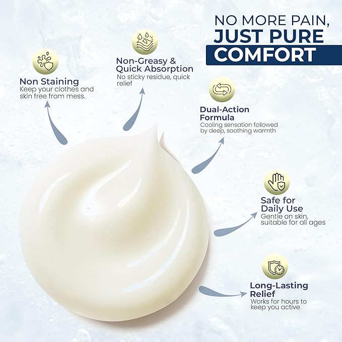 Sombra Cool Pain Relief Gel Cold Pain Relief for Swelling, Growing Pains, Soreness, Post-Workout, Vegan Formula Free of Artificial Fragrances, Dyes, NSAID, Wax, Petroleum, Alcohol - 3oz Flip-Top Tube