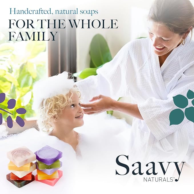 Saavy Naturals Artisan Soap Pack (10 Square Pack)