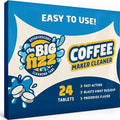 Coffee Maker Descaler - Easy to Use Coffee Machine Tablets Compatible with All Major Brands - Fast Acting Descaling Tablets Preserves Brew Flavor & Machine Longevity (24 Count)