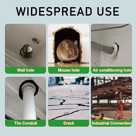 2025 Upgrade Repair Sealing Clay, Waterproof Sealant Mastic, Quick Mending Mud for Drain Connection, Wall Hole, Air Conditioning Hole Waterproof Seal Putty (9)