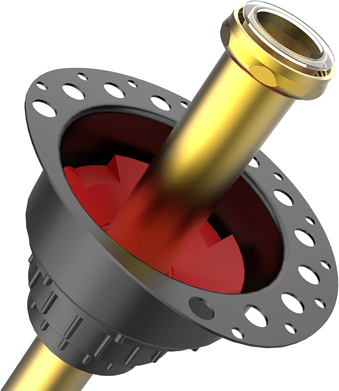 ABS Freestanding Tub Drain Kit, Bathtub Drain Rough-in Kit，Compatible with Freestanding Bathtubs, Floor Mounted Bathtubs and Island Bathtubs, with ABS Plastic Adapter and Brass Tail Pipes
