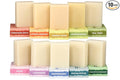 Adams Handmade Soap Variety Pack – 10 Bar Set: Tea Tree, Peppermint, Rose, Lavender, Citrus, Herbal & Floral Scents | Vegan, Cold Process, 84% Organic, Fair Trade, USA Made