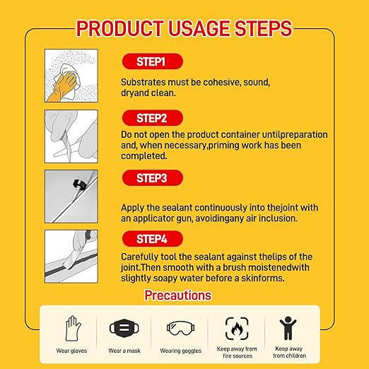 VGS998 Sausage Pack Silicone Sealant for Stone Curtain Wall 20 Pack –19.95 Fl Oz – White Silicone Caulk Concrete Crack Repair, Non-Sag Caulk for Foundation, Walls