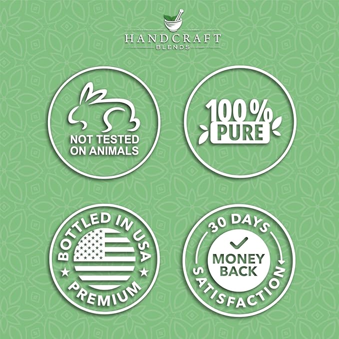 Handcraft Blends Basil Essential Oil – Huge 4 Fl Oz – 100% Pure and Natural – Premium Grade Essential Oil for Diffuser and Aromatherapy, Skin, Massage, Candle and Soap Making Fragrance