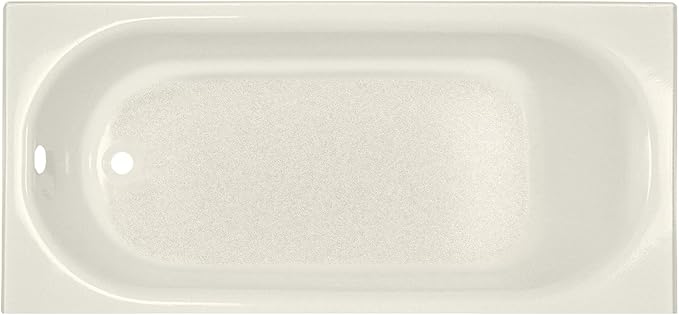 American Standard 2390202.222 Princeton 60 in. x 30 in. Americast Apron-Front Bathtub with Left Hand Drain, Linen