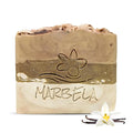 Marbela Cosmetics Coco Vanilla Handmade Soap Bar - Made in USA, Vegan Friendly, Palm Oil Free, Natural Bar Soap - Gentle Face & Body Soap for Daily Skin Care, Moisturizing & Nourishing - 3.5 oz