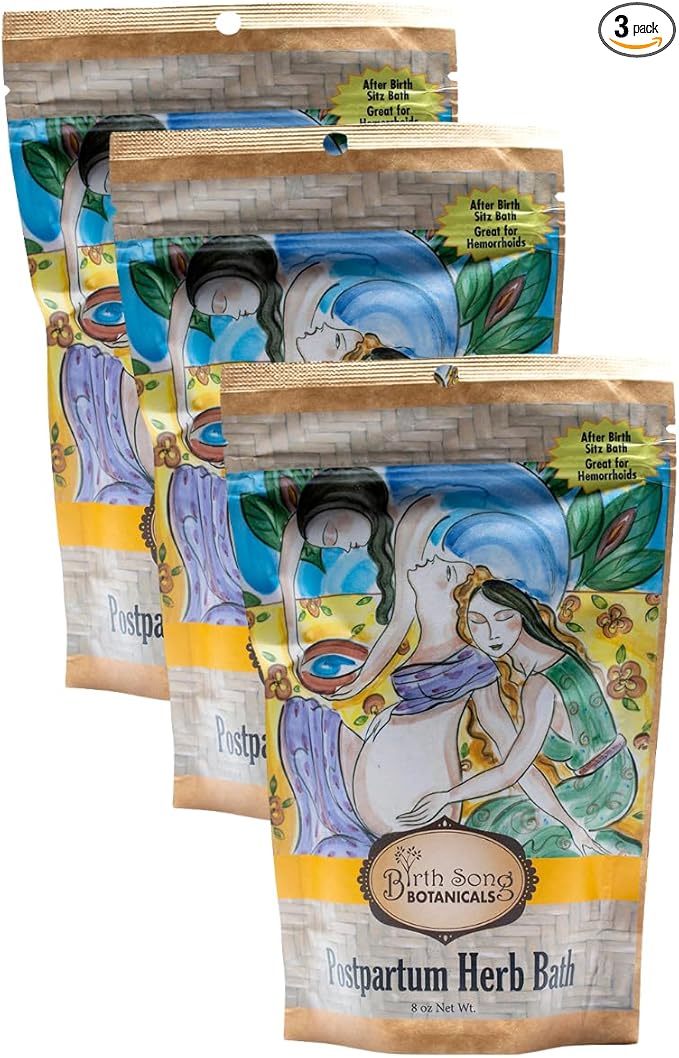 Birth Song Botanicals Postpartum Herb Bath 3PK