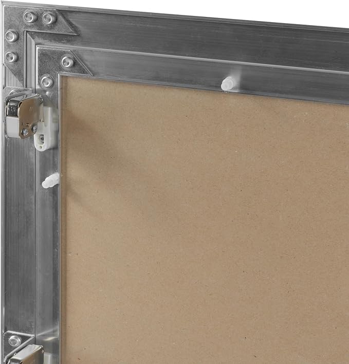 12" x 20" Inch Aluminum Drywall Access Panel - Service Shaft Door - Plumbing, Electricity, Heating, Alarm Wall Inspection hatch for Drywall - Bathroom Service Access Hole Cover
