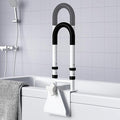 Adjustable Bathtub Safety Rail: Shower Grab Bar Handle for Seniors, Elderly, Disabled, Fits 3.1 to 6.7 Inch Tub Walls, Bathroom Safety Bars with Non-Slip Grip, Supports 300 lbs