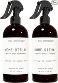 Muse Apothecary Home Ritual Active Odor Eliminator Spray - Furniture Deodorizer Spray & Bathroom Odor Eliminator for Home - Essential Oil Air Freshener - 8oz, Cara Orange + Fig + Blackberry Vanilla, 2
