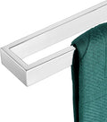 KOKOSIRI Towel Holder Chrome Bath Towel Bar Rack 16-Inch Kitchen Holder Polished Stainless Steel for Bathroom Hardware Wall Mounted, 1 Pack B4008CH-L16