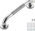 Grab Bars for Shower, 2 Pack 12-Inch Anti Slip Shower Handles for Elderly, Safety Shower Grab Bar, Stainless Steel Handicap Grab Bars for Bathroom (Polished Nickel 1" Diameter)