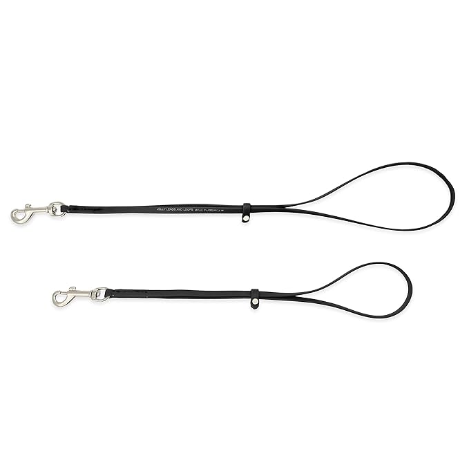 Jelly Pet Grooming Loop for Dogs | Fits Most Pet Grooming Tubs/Tables | Easy to Clean, Waterproof & Durable Noose Loop | Stronger Than Leather | Made in The USA | 3/8" x 18’’ and 24"
