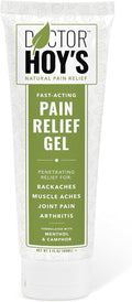 DOCTOR HOY'S Natural Pain Relief Gel, Topical Arnica Anti-Inflammatory Gel for Arthritis, Joint Pain, and Muscle Strains - Clean, Safe and Effective Pain Relief