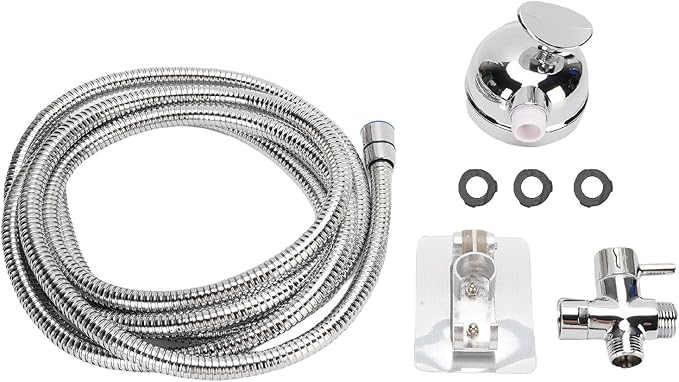 TOPINCN Adjustable Abs Dog Shower Attachment Set Shower Head Accessory for Dog Washing Portable Wash Station