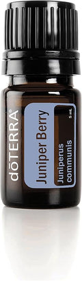 doTERRA Juniper Berry Essential Oil - Supports Healthy Kidney and Urinary Tract Function, Natural Skin Toner, Cleanser, Detoxifying Agent, Calming Effect; for Diffusion, Internal, Topical Use - 5 ml