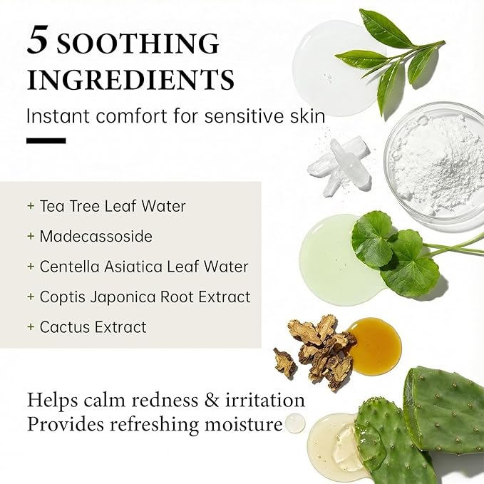 2 PCS Relief Cream, Korean Skin Care Moisturizer with Niacinamide, Arbutin & Tranexamic Acid, Barrier Cream for Soothing Repairing & Blemish Care, Vegan & Gentle Formula for All Skin Types, 1.69 Fl Oz
