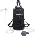 WILD HEART Camping Shower 22L/ 12L Portable Shower for Camping with Pressure Foot Pump and Hose - Solar Shower Bag Backpack for Camping, Road Trip & Outdoor Use