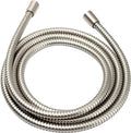 BRIGHT SHOWERS Shower Hose For Hand Held Shower Heads, 96 Inches Cord Extra Long Stainless Steel Hand Shower Hose, Ultra-Flexible Replacement Part with Brass Insert, Brushed Nickel