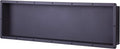 Huge Ready for Tile Waterproof Leak Proof 14" x 50" Bathroom Recessed Shower Niche - Single Bathroom Shelf Organizer Storage for Shampoo & Toiletry Storage - Flush Mount Installation, Black