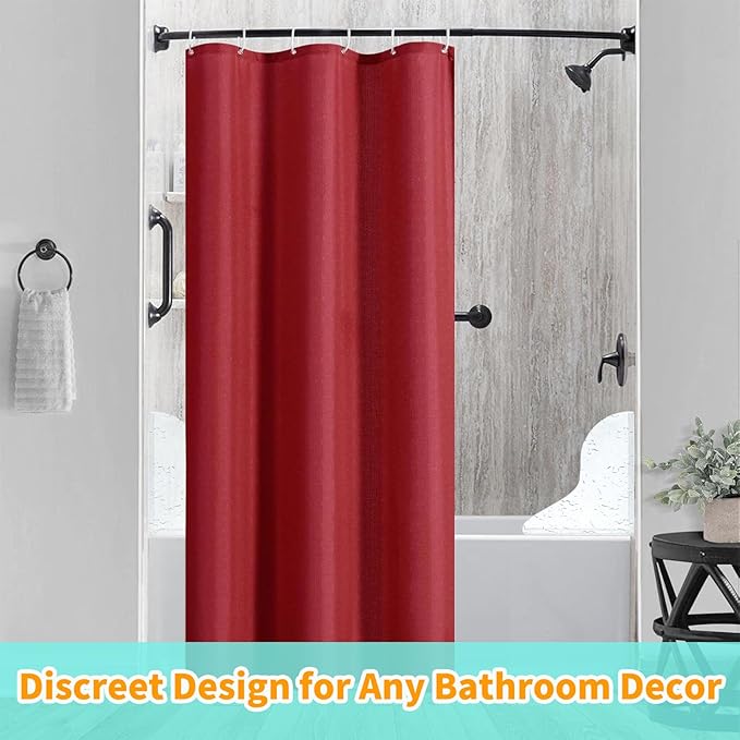 2Pack Shower Splash Guard for Bathtub,Walk in Shower Water Guard Made of Acrylic,Designed to Keep Water in Shower and to Seal Tub Corner, Shower Corner, and Bathroom Sink (Wave)