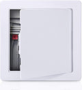Plumbing Access Panel for Drywall 8 x 8 Inch Plastic Access Door Removable Wall Access Panel Ceiling Reinforced Hinged Durable White