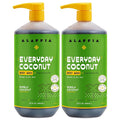 Alaffia Body Wash, Everyday Coconut, 2-Pack – Moisturizing Soap with Nourishing Coffee Berry Extract & Coconut Water, Vegan & Cruelty-Free, 32 Oz Ea