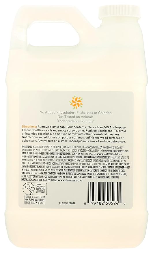 365 By Whole Foods Market, All Purpose Citrus Cleaner, 64 Fl Oz