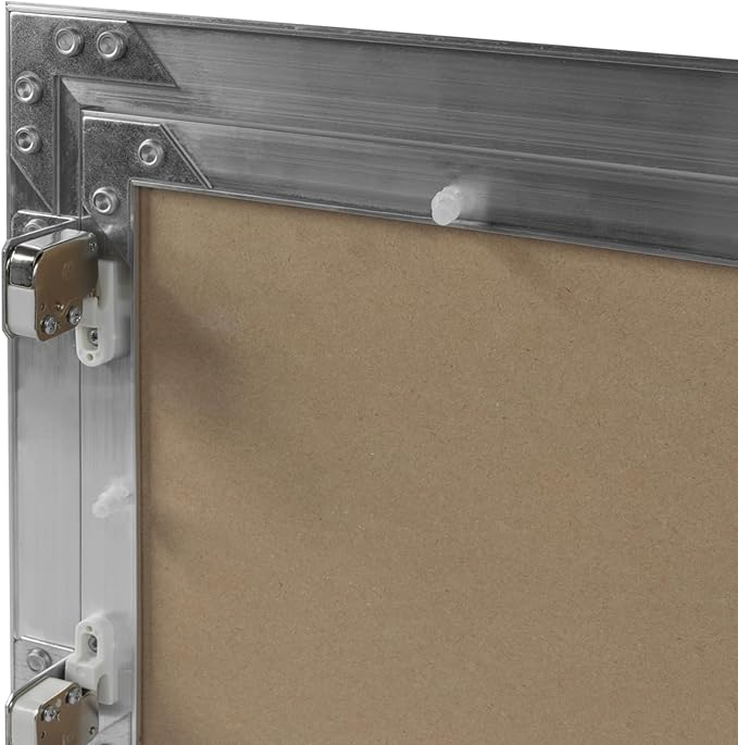 10" x 10" Inch Aluminum Drywall Access Panel - Service Shaft Door - Plumbing, Electricity, Heating, Alarm Wall Inspection hatch for Drywall - Bathroom Service Access Hole Cover