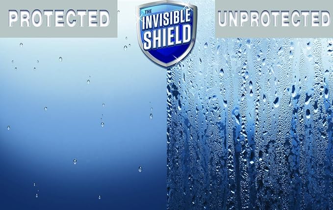 Invisible Shield Glass Shower Coating Spray for Showers, Mirrors, Windows, Wall Tile Against Soap Scum, Hard Water Minerals and Grime with Long Lasting Protection (2 Pack) 16 oz
