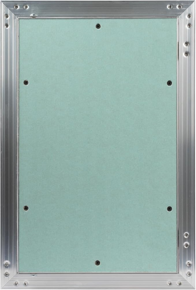 10" x 16" Inch Aluminum Drywall Access Panel - Service Shaft Door - Plumbing, Electricity, Heating, Alarm Wall Inspection hatch for Drywall - Bathroom Service Access Hole Cover
