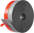 Heavy-Duty 2Inch (W) x 36FT(L) Door Weather Stripping, Extra Thick 2mm Door Draft Stopper Silicone Seal Strip, Draft Seal Tape for Doors Windows and Shower Glass Gap