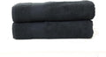 Hencely Bath Sheet Set of 2 - (35x64 Inches) - Luxury Extra Large Oversized Towels, 100% Cotton - Quick Dry, Highly Absorbent, Super Soft - Ideal for Spa, Hotel, Bathroom - (Bath Sheets 2 Pack, Black)