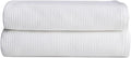 Cozy Earth Waffle Bath Sheets - 60% Cotton 40% Viscose from Bamboo Bath Sheets 40 x 65 Inches - Soft & Absorbent Terry, Reversible Mini Textured Waffle & Weave Pattern - 2 Pack