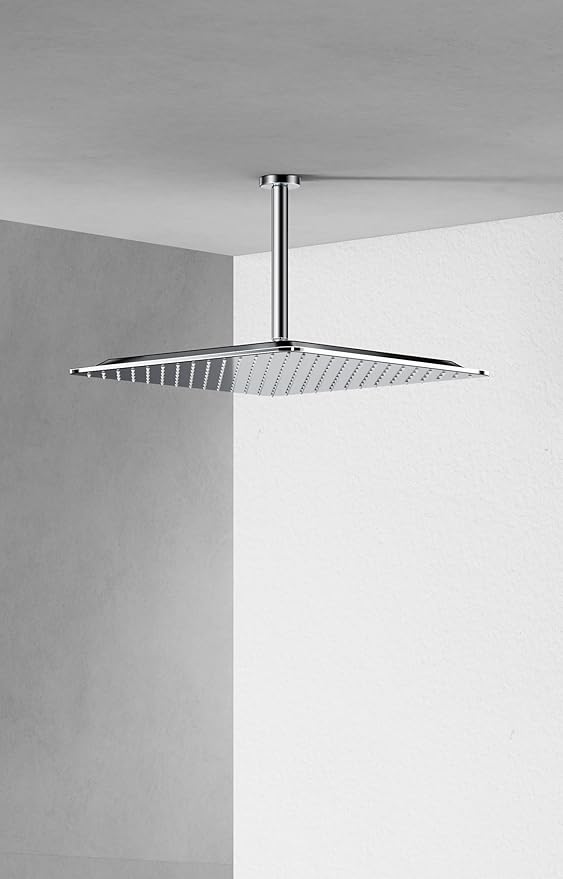 VBFF-Shower Head,rain shower head, 16 inch- Square Shower Head, 1.8 GPM Flow Rate, rainfall showerhead,VBFF10(Chrome)