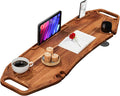 Lush & Style Premium Large Bathtub Tray Large & Thick 35x10 Inch, Acacia Wood Luxury, Waterproof, Non-Toxic, Adjustable Legs, No Tools Required,Caddy Tray, Luxury Bath Accessories,New Home Essenials
