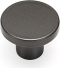 Ravinte 10 Pack Cabinet Knobs Pearl Grey Kitchen Cabinet Knobs Round Dresser Drawer Pulls Closet Door Pulls 1-1/5 Inch