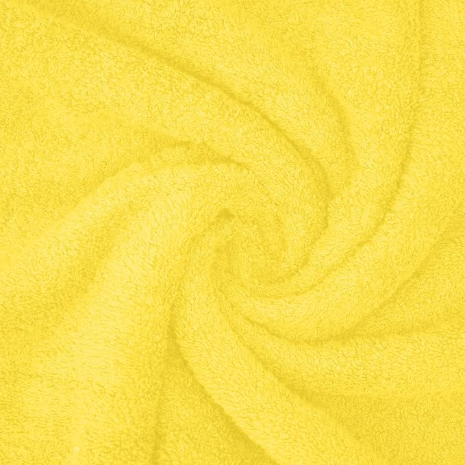 DAN RIVER Pack of 1 Bath Sheet 40x80 Inches, Large Bath Towels Oversized for Adults, Soft and Absorbent Hotel Towels - Yellow