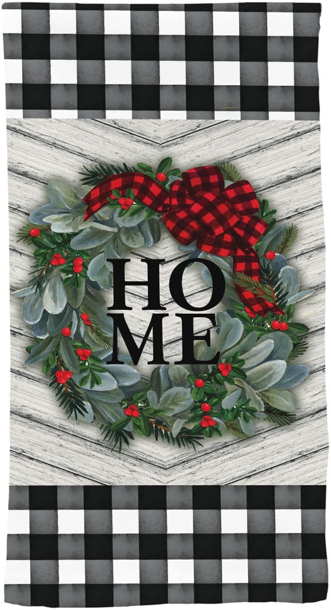 Briarwood Lane Winter Wreath Hand Towel