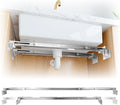 Undermount Sink Brackets Heavy Duty 880 lbs Adjustable Stainless Steel Sink Support Bar 28–39.4 inches (71–100 cm) Horizontal Space Saving Kitchen & Bathroom Installation Parts Kit