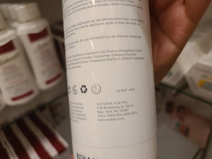 Makari Bebe Cleansing Milk (1000 ml) | Baby Body Wash & Softening Formula for Dry Skin | Gentle on Infants 3 Months+ | Ideal for Sensitive & Delicate Skin