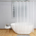 AooHome 72x96 Inch Extra Long Shower Curtain, Eva Frosted Shower Curtain Liner with 5 Bottom Magnets, Water Repellent, Semi Transparent