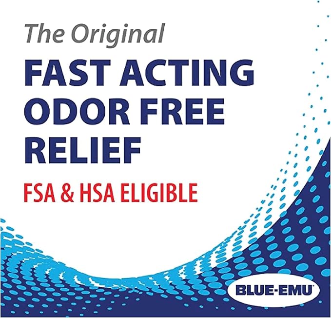 BLUE-EMU Original Super Strength Cream, Soothing Muscle & Joint Support, 1 Gallon